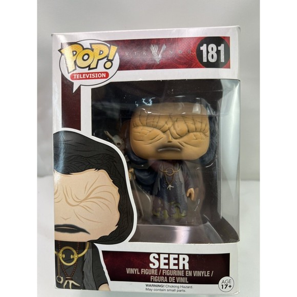 Funko Pop Television Vikings Seer No. 181 (Vaulted)‎ Vinyl Figure - Picture 1 of 8